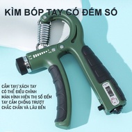 Gym Hand Gripper Adjustable Force 5-60kg - Hand Gripper Adjustable with Count