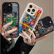 Cartoon Games Super Marios B-Bros Casing For OPPO A53 A33 2020 A98 A1 A94 A78 A16K A3X RENO 5F 5 Lit