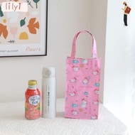 LILY Vacuum Cup Sleeve,  Mini Handbag Water Bottle Cover, Portable Cup Sleeve with Strap Cartoon Printed Water Bottle