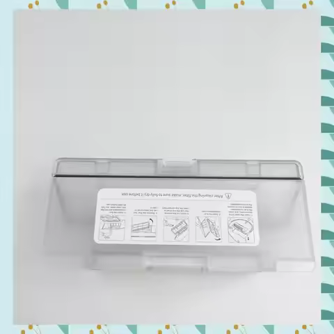 A71P Dust Box With Filter For Xiaomi Mi Robot Vacuum Mop 2 Pro MJST1S Dust Bin Box Container Vacuum 