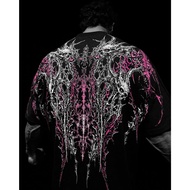 Breathedivinity Gothic Style Loose Casual Sports Short Sleeve T Shirt BD Cotton Material Unisex Desi