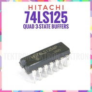 Hitachi 74LS125 Quad 3-Stage Buffers 74125