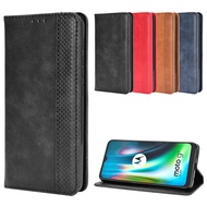 Suitable For Motorola E7Plus Phone Case Card Protective Moto E7 Plus Leather Magnetic Flip Cover