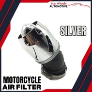 MIO GEAR | Motorcycle Universal Air Cleaner Air Filter Washable - SILVER
