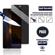 Tg Full Anti Spy Xiaomi Poco M6 M6 Pro F6 F6 Pro M4 M4 Pro X6 X6 Pro M40 M40 Pro C51 C65 M7 M7 Pro M