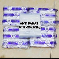 V➸4B PLASTIK ANTI PANAS/TAHAN PANAS UK 12X25[1/2KG] ISI 5 BKS K♥C8