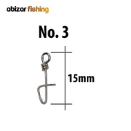 Peniti Pancing Pindat Kail Isi 12 Stainless Steel No 1 - 4 Grosir Murah