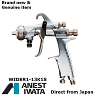 ORIGINAL ANEST IWATA WIDER1-13K1S 1.3mm without cup Suction feed spray gun For Automotive Wood worki
