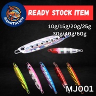 AquaTackle - 【MJ001】Micro Jig 10g/15g/20g/25g/30g Fishing Lure Ikan Jig Umpan Jig Slow Jig Metal Equ
