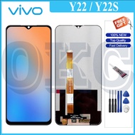 For VIVO Y22S Y17S Y22 LCD with Frame Display Touch Screen Digitizer LCD Replacement Parts
