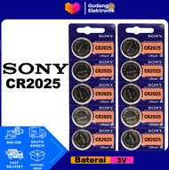 [PROMO] Baterai SONY 2025 Original Batre Jam Tangan Remote Mainan Perkakas Batu Battery CR2025 Bater