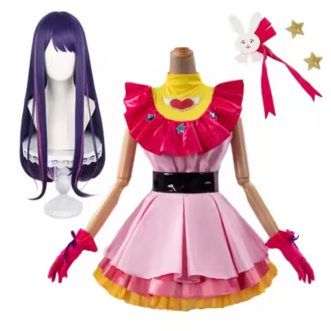 Ai Hoshino Cosplay Costume Anime OSHI NO KO Dress Lolita Skirt Uniform Halloween Party Clothes for G
