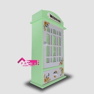 Rak Dinding Kotak P3K Tempat Obat Model Telephone Telepon Dekorasi Pajangan Hiasan DInding