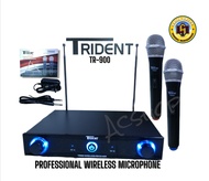 Trident Tr-900 Professional Vhf double wireless Microphone system
