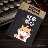 Cheap Boutique Cute Cartoon Dog Shiba Inu Everything Good Luck Peripheral Wallet Short Student Card 