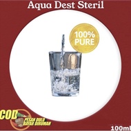 Aquadest 100ml - Aqua dest Steril - air suling murni