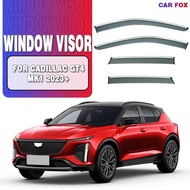 Suitable for CADILLAC GT4 Window Rainshield Rain Eyebrow CADILLAC GT4 Window visor