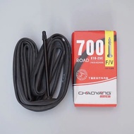 Road Bicycle Inner Tube 18/25C 700c 100mm Fv Presta Valve Road Bike Tyres Cycling Tire Rubber Tube W