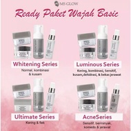 MS GLOW Whitening | Ultimate Ultimate Ultimate | Luminous PACKAGE | Acne JJ Glow Men Serum Sunwhite 