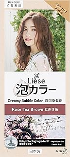 Liese Creamy Bubble Color, Rosetea Brown, 225ml