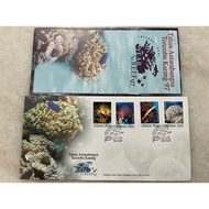 Malaysia International Year of Reef 1997 - Stamp on First Day Cover FDC