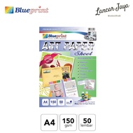 Art Paper Blueprint 150 Gsm 50 Sheets