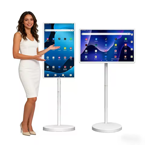 popular shenzhen 32 Inch 6+128G Battery-power Android 13 Lg Stand By Me Tv In-cell Touch Screen Gym 