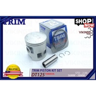 DT125 ENDURO TRIM PISTON KIT SET "PISTON+RING+PIN+CLIP" MALAYSIA STD-2.00