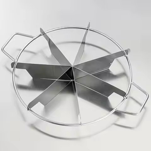 Stainless Steel Cake Divider Thousand-layer Mousse Cake Pizza 6/7/8 Equal Cake Cutting Mold Baking T