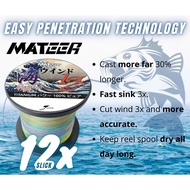 YAMATO BRAID 12X  300 12  YAMATO BRAID 12X Buatan Jepun Tali pancing 12-strand 300m