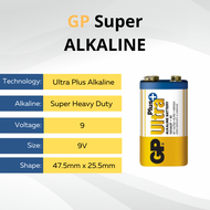 GP 23A/27A Super Alkaline 12V /GP Ultra Plus Alkaline Battery 9V(KOOK)