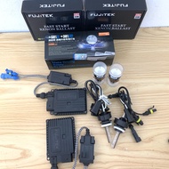 Đèn Xenon tăng sáng Aozoom 2 bóng và 2 balallast Fujtek 55W chân 9012 9005 9006 H11 H7 H1 D2H