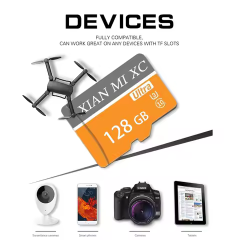 Mini Micro TF SD Card 218GB 512GB 256GB SD Memory Card 2TB 1TB For File Storage Phone Camera Mobile 