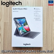Logitech® SLIM FOLIO PRO For iPad Pro 11-inch or 12.9-inch โลจิเทค เคสคีย์บอร์ด keyboard case with B