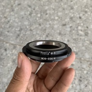 Fusnid brand M39-EosR adapter - to use M39 lenses on EOS-R cameras