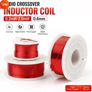 SHLY Speaker Crossover Inductor Coil, 0.6mm Copper Audio Inductor Coil, 0.2mh-2.0mh Inductor Coil