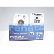 10pcs/ 1box Renata 371/SR920sw Hand Batteries