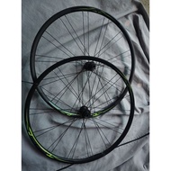 Merida Comp Disc Wheelset 700c/29er, Alexrims 24/24 holes, Centerlock, 11speed,ThruAxle 138/100,