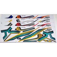 YAMAHA LC135 V2 V3 V4 V5 V6 V7 COVER SET STICKER STRIPE (143) EXCITER SD16