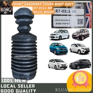 QHUK PERODUA MYVI ALZA AXIA VIVA BEZZA FRONT ABSORBER COVER BOOT DUCT R7-0311-BK 48331-BZ020