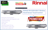 RINNAI RH-259-SSR-T Slimline Hood Sensor Touch Control / FREE EXPRESS DELIVERY