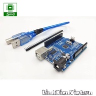 Arduino Uno R3 SMD ATmega328 5V Power Chip Comes With Charging cable