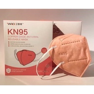 (READY STOCK) WPD KN95 Copper Oxide Antiviral Reusable Mask