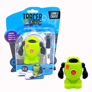 MUKIKIM TracerBot - Green – Mini Inductive Robot That Follows The Black Line You Draw. Fun, Educatio