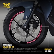 Cutting Sticker Rim Yamaha Lexi 155 Sticker Variation Rim Motorcycle Accessories Rim 14 inch reflect