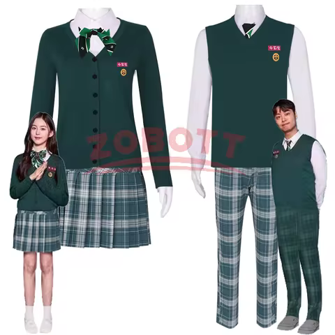 TV All of Us Are Dead Cosplay Costume JK School Uniform Now our school Cosplay Sweater Role Playing 