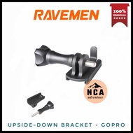 RAVEMEN UPSIDE-DOWN BICYCLE MOUNT BRACKET (AUB01) - GOPRO