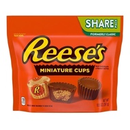 REESES Chocolate Miniature Cups Share Pack contains 272 grams from USA America