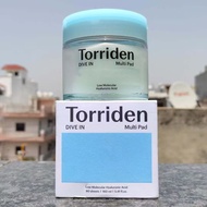 TORRIDEN DIVE-IN Hyaluronic Acid Multi Pad 80s | Balanceful Cenla Asiatica Extract Daily Toner Pad (
