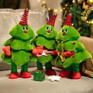 Christmas Gift Glowing Singing and Dancing Christmas Tree Doll Plush Toy Children's Gift
